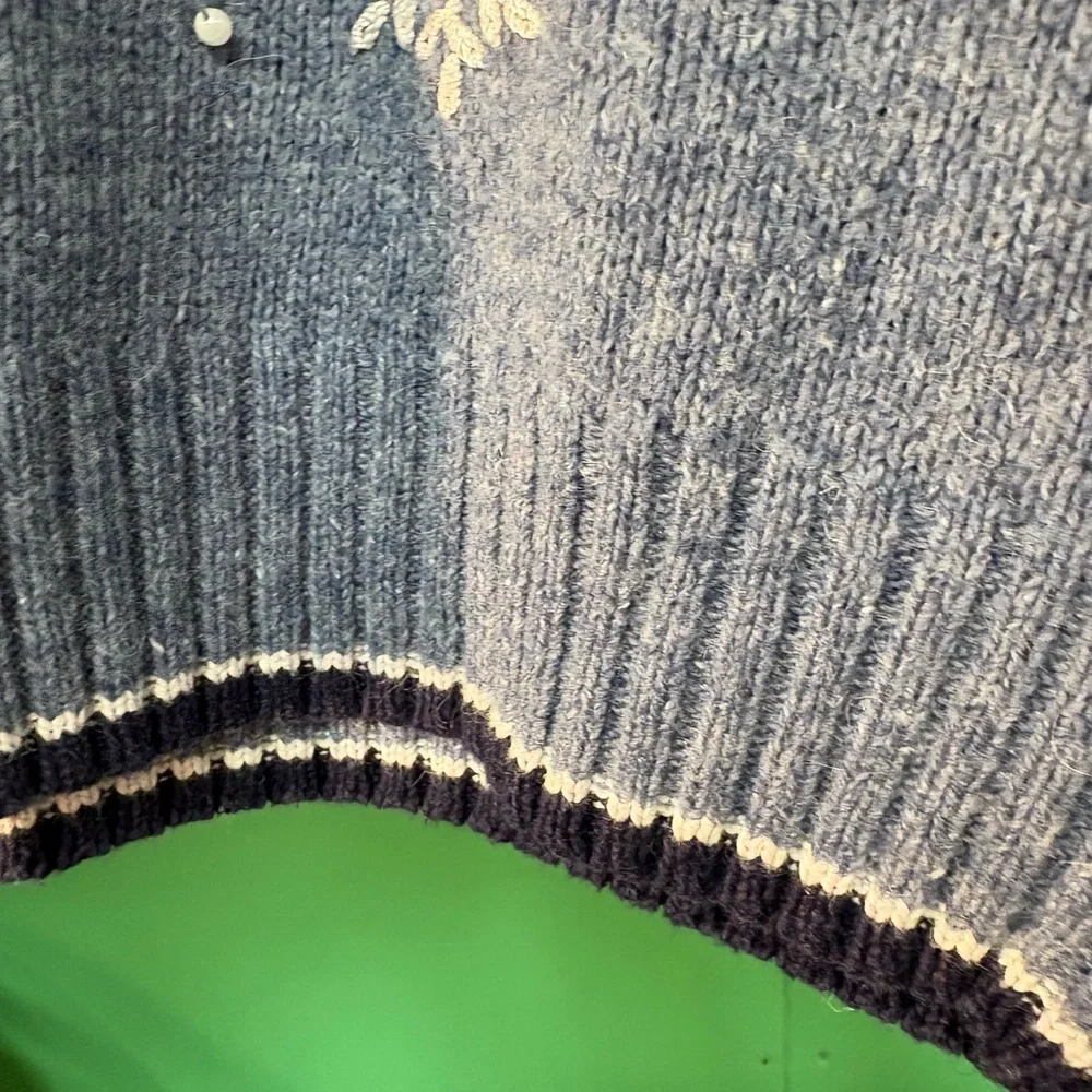 Charming Winter Snowmen Turtleneck Sweater - Picture 4 of 9